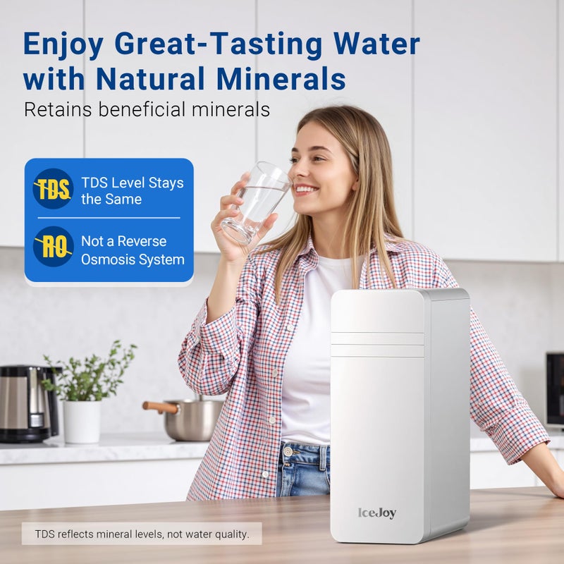 IceJoy Ultra-Filtration Under Sink Water Filter System, 0.01 Micron Precision, High Capacity 4000 Gallons - Image 4